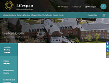 Tablet Screenshot of bradleyhospital.org